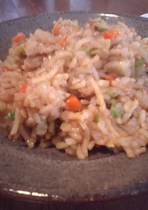 そば飯-レシピのメイン写真