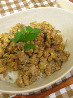 たった5分♪豚ひき肉de簡単そぼろ-レシピのメイン写真