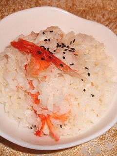 贅沢な蟹ご飯♪-レシピのメイン写真