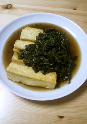 揚げだし豆腐のワラビ餡かけ-レシピのメイン写真
