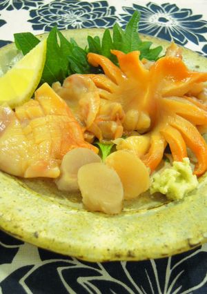 赤貝の造り（下処理付き）-レシピのメイン写真