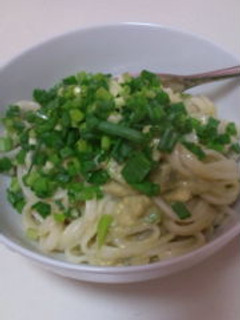 アボカドでうまーなうどん♪-レシピのメイン写真