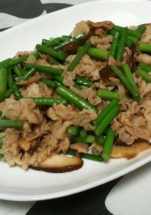 豚肉とにんにくの芽☆中華炒め-レシピのメイン写真