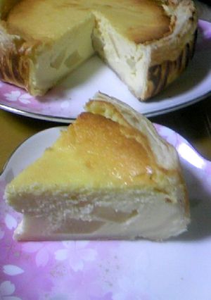 洋ナシのソイチーズケーキ-レシピのメイン写真