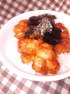 我が家の甘辛鶏丼-レシピのメイン写真