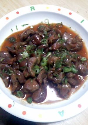すなづりの焼き肉のたれ味-レシピのメイン写真