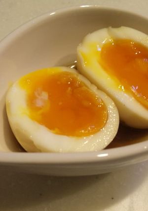 麺類のグレードアップ！半熟煮たまごちゃん-レシピのメイン写真