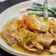 ヘルシ~♪豚薄切り肉の南蛮漬け