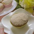 レンジで♬はったい粉(きな粉)の蒸しパン