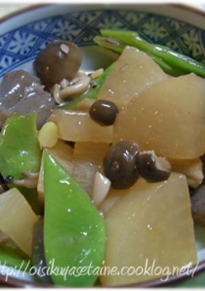大根とこんにゃくの炒め煮☆ヘルシー-レシピのメイン写真