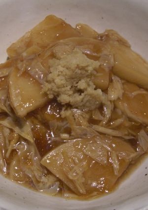 筍の中華風湯葉煮-レシピのメイン写真
