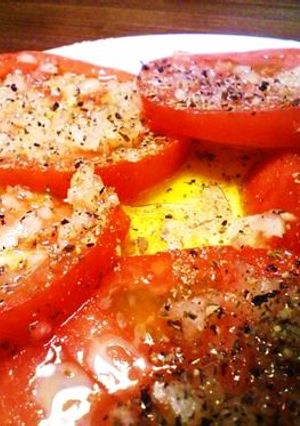 夏にサッパリ！トマトのマリネ-レシピのメイン写真
