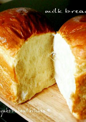 牛乳山食パン#1.5斤(手こねver.)-レシピのメイン写真