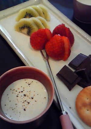 クリチーで♪デザートフォンデュ-レシピのメイン写真