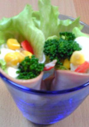 ハムでクルリンチーズ巻き-レシピのメイン写真
