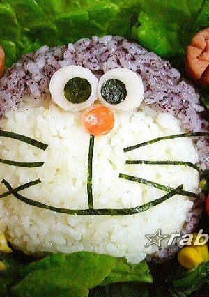 【ドラえもんのお弁当】キャラ弁-レシピのメイン写真