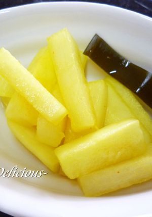 すし酢で★簡単すぎる♡甘酢漬けたくわん-レシピのメイン写真