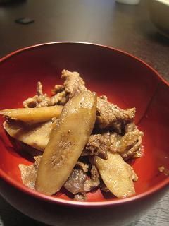 牛肉とごぼうの甘辛煮-レシピのメイン写真