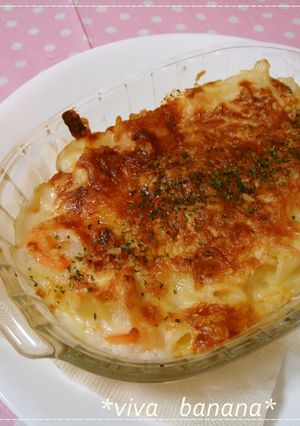 我が家の*簡単*マカロニグラタン-レシピのメイン写真