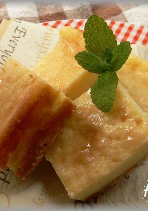 ホットケーキミックス入り♪チーズケーキ-レシピのメイン写真