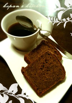 簡単☆Ｗコーヒーのパウンドケーキ-レシピのメイン写真