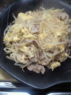 ♪豚肉ともやしの卵炒め♪-レシピのメイン写真