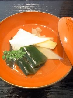筍とわかめのお吸い物-レシピのメイン写真