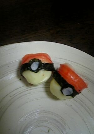 お弁当にモンスターボール-レシピのメイン写真