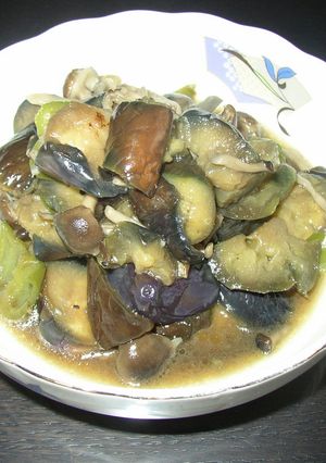 なすとピーマンシメジの煮物-レシピのメイン写真