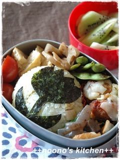 食べやすい☆海苔でチューリップおにぎり❤-レシピのメイン写真