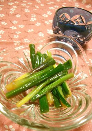 おつまみに☆行者ニンニクの醤油漬け-レシピのメイン写真