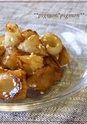 **お弁当に　ちくわのバター醤油炒め**-レシピのメイン写真