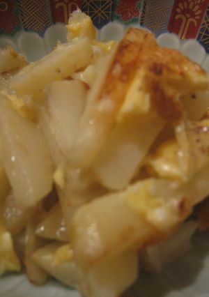 じゃがいもと卵のチーズ風味炒め☆-レシピのメイン写真