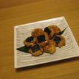 きんぴらごぼうとひき肉の磯辺焼き