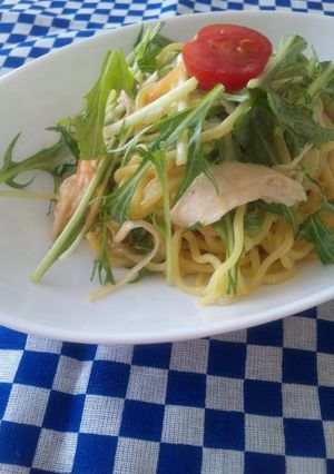 北海道名物!野菜たっぷり♡ラーメンサラダ-レシピのメイン写真