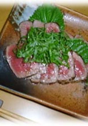 牛肉のタタキ-レシピのメイン写真