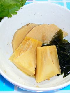 簡単♥若竹煮♥筍(たけのこ)とわかめ煮♥-レシピのメイン写真