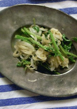 新玉ねぎとクレソンの酢の物-レシピのメイン写真
