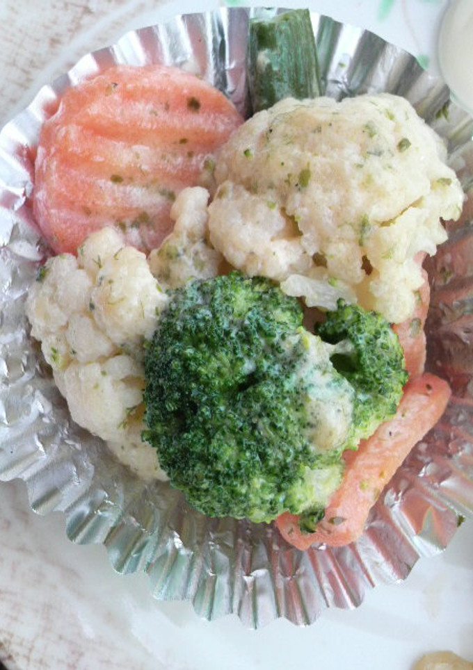 お弁当に☆野菜の青のりマヨ炒め-レシピのメイン写真
