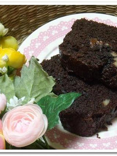 しっとりふわ!ショコラバウンドケーキ!-レシピのメイン写真