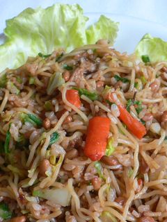 手軽でおいしい☆納豆そば飯!-レシピのメイン写真