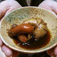 鯛の白子と卵の煮つけ
