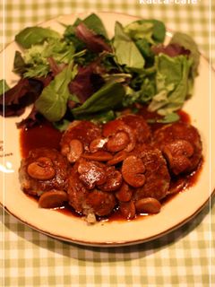 ジューシーチーズハンバーグ♪-レシピのメイン写真