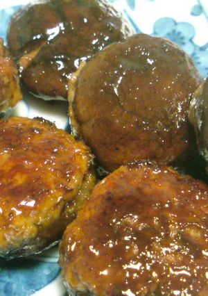 お弁当に！甘辛しいたけの肉詰め♪-レシピのメイン写真