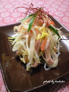 もやしの中華風サラダ-レシピのメイン写真