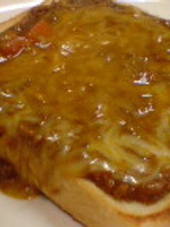 フライパンで簡単☆カレーチーズトースト-レシピのメイン写真