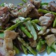 アスパラとエリンギ鶏肉のチーズソテー
