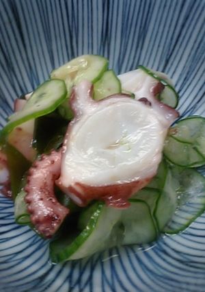 蛸ときゅうりの土佐酢あえ-レシピのメイン写真