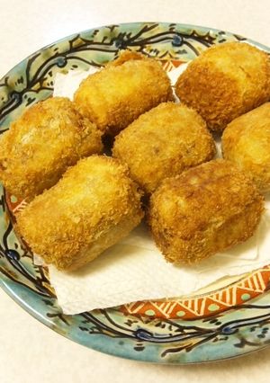揚げ焼き*ツナカレーコロッケ-レシピのメイン写真