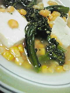 冷凍野菜と缶コーンで◇豆腐の中華あんかけ-レシピのメイン写真